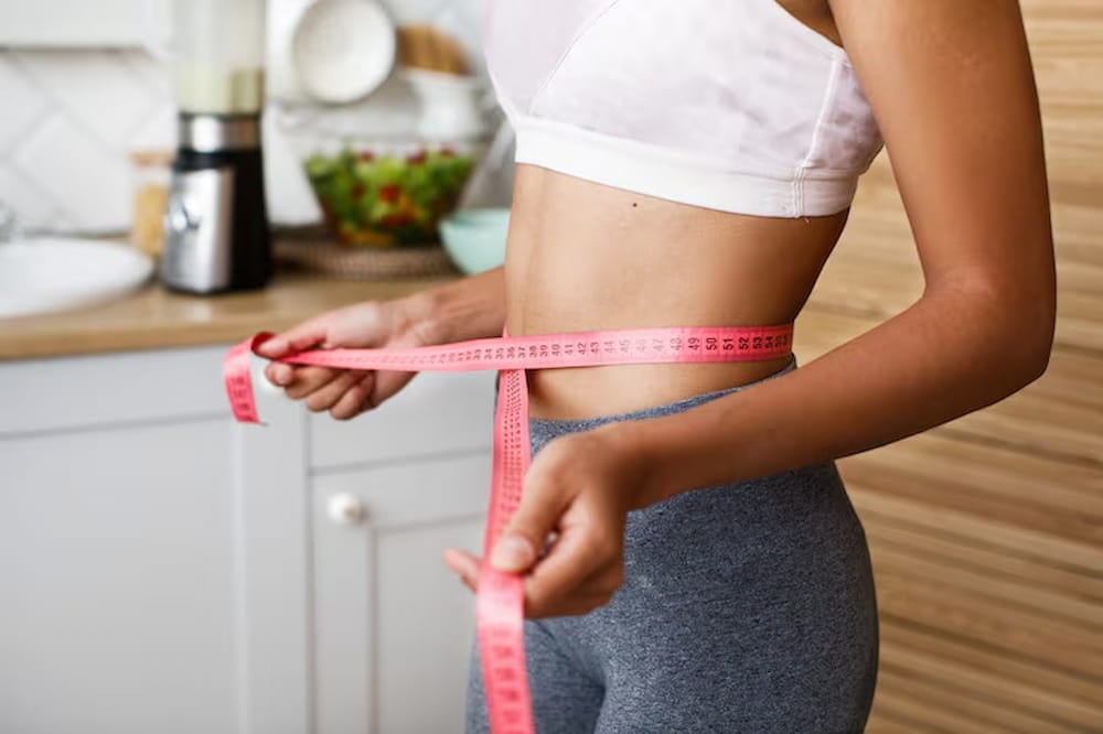 Measuring tape for weight loss management